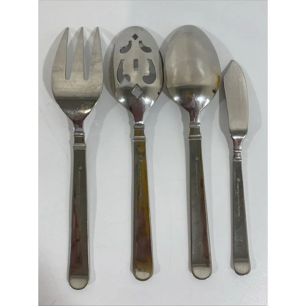 SET VTG JA HENCKELS INTERNATIONAL‎ 18/10 Serving Pieces Spoon Fork Butter EARL